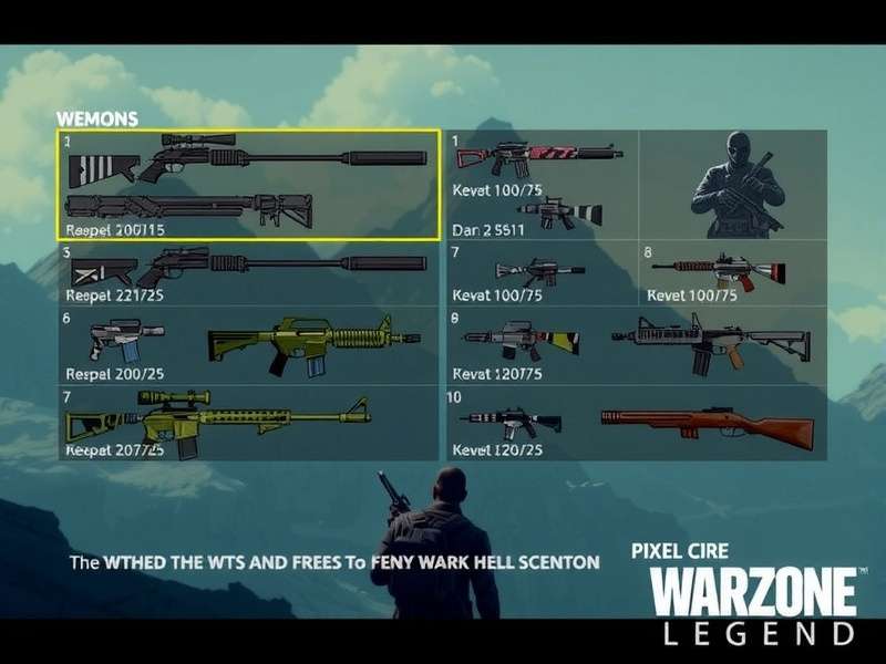 Pixel Warzone Legend Gameplay Screenshot